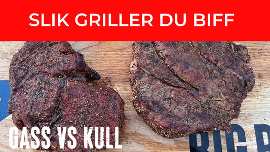 Slik griller du biff