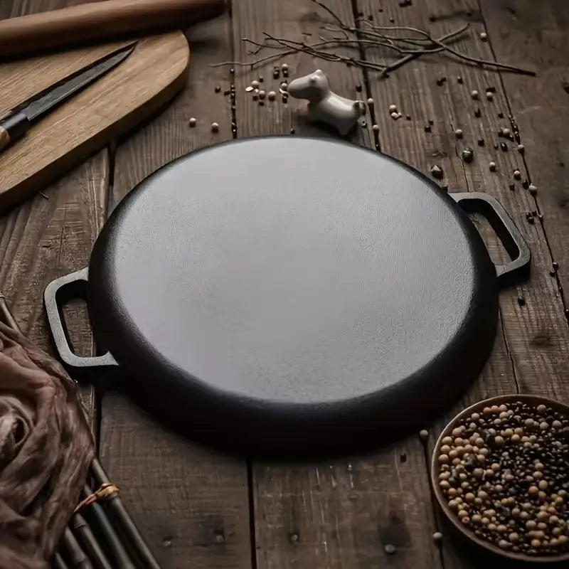 Big Boy BBQ Støpejernspanne rund 28cm