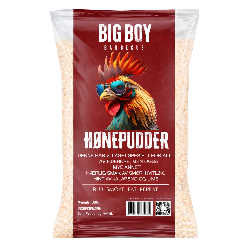 Big Boy BBQ Hønepudder 500gr