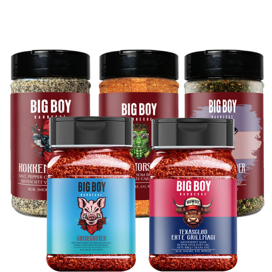 Big Boy BBQ Stor Krydderpakke