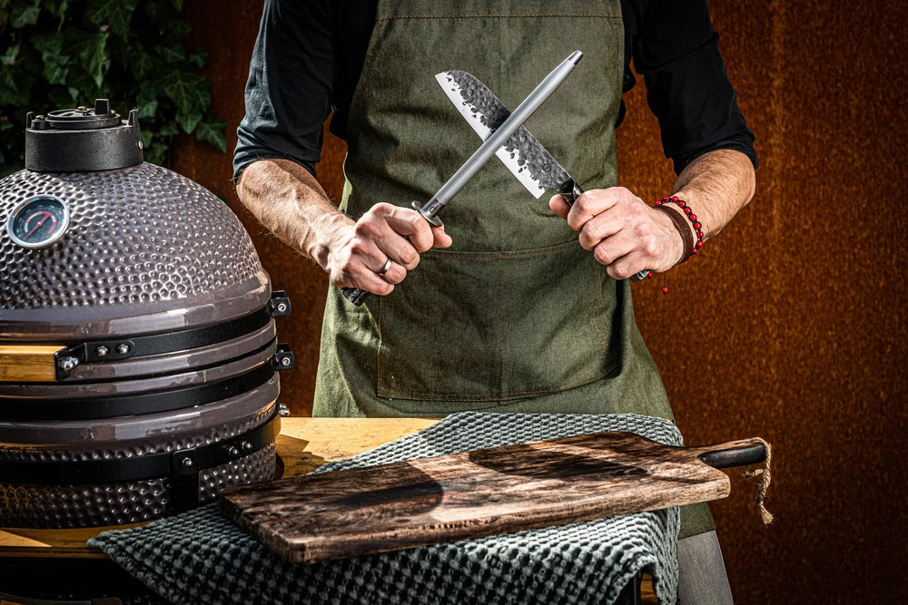 Forged Brute Diamond Sharpening Steel
