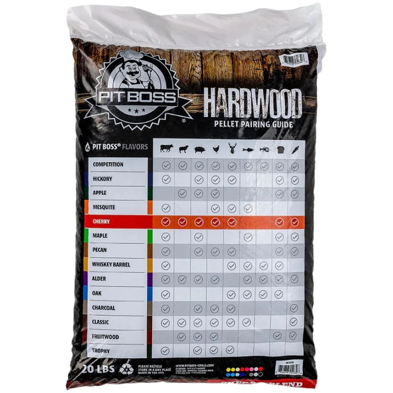 Pit Boss Cherry Blend Wood Pellets 9KG
