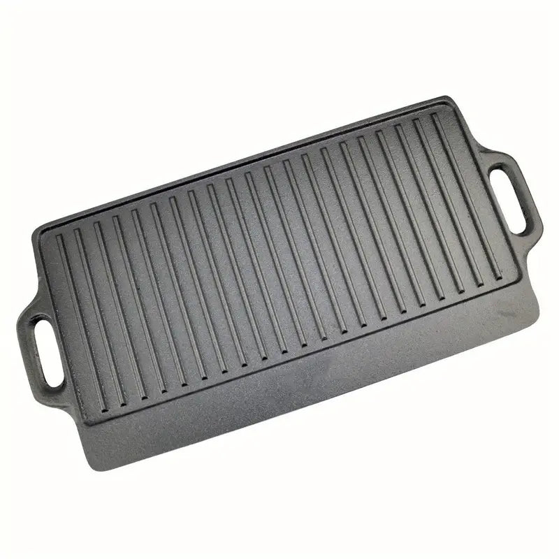 Big Boy BBQ To-side Støpejernplate