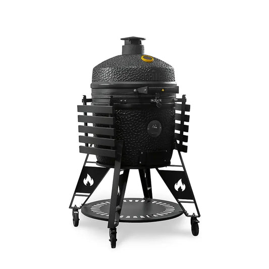 GRLLR Ember Pro – Keramisk kullgrill i matt svart