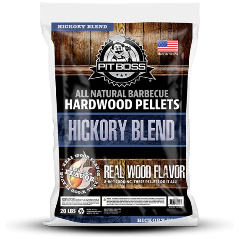 Pit Boss Hickory Blend Wood Pellets 9KG