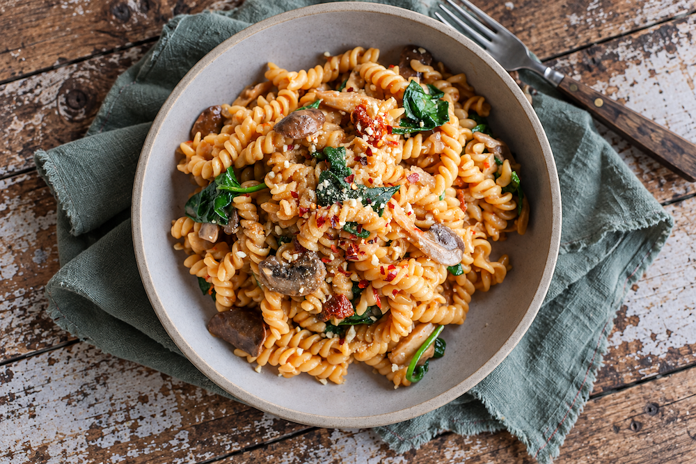 Kremet pasta