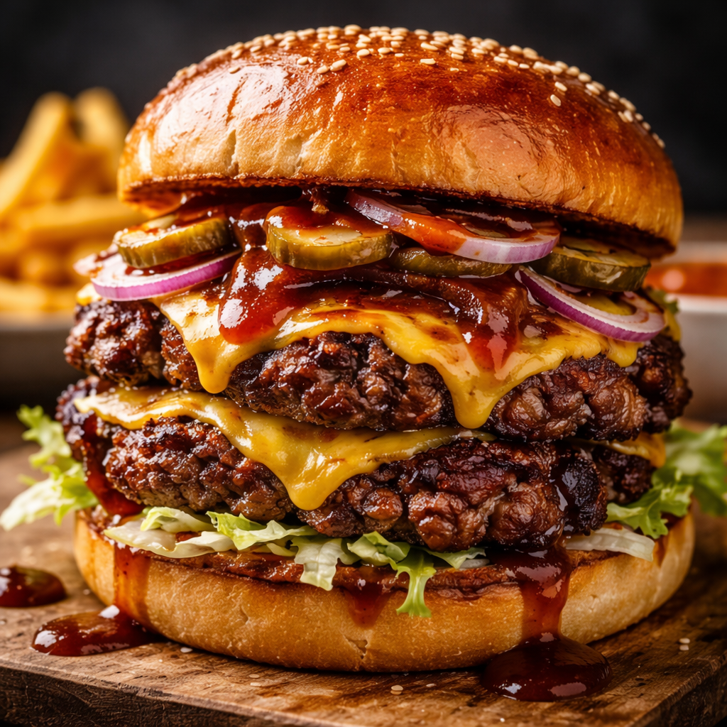 Iberico Smashburger med Cowboy Candy – helt rå burger!