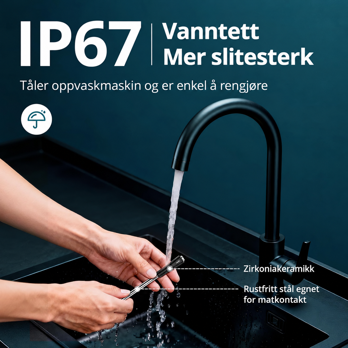 INKBIRD INT-14S-BW – trådløst steketermometer med 4 prober