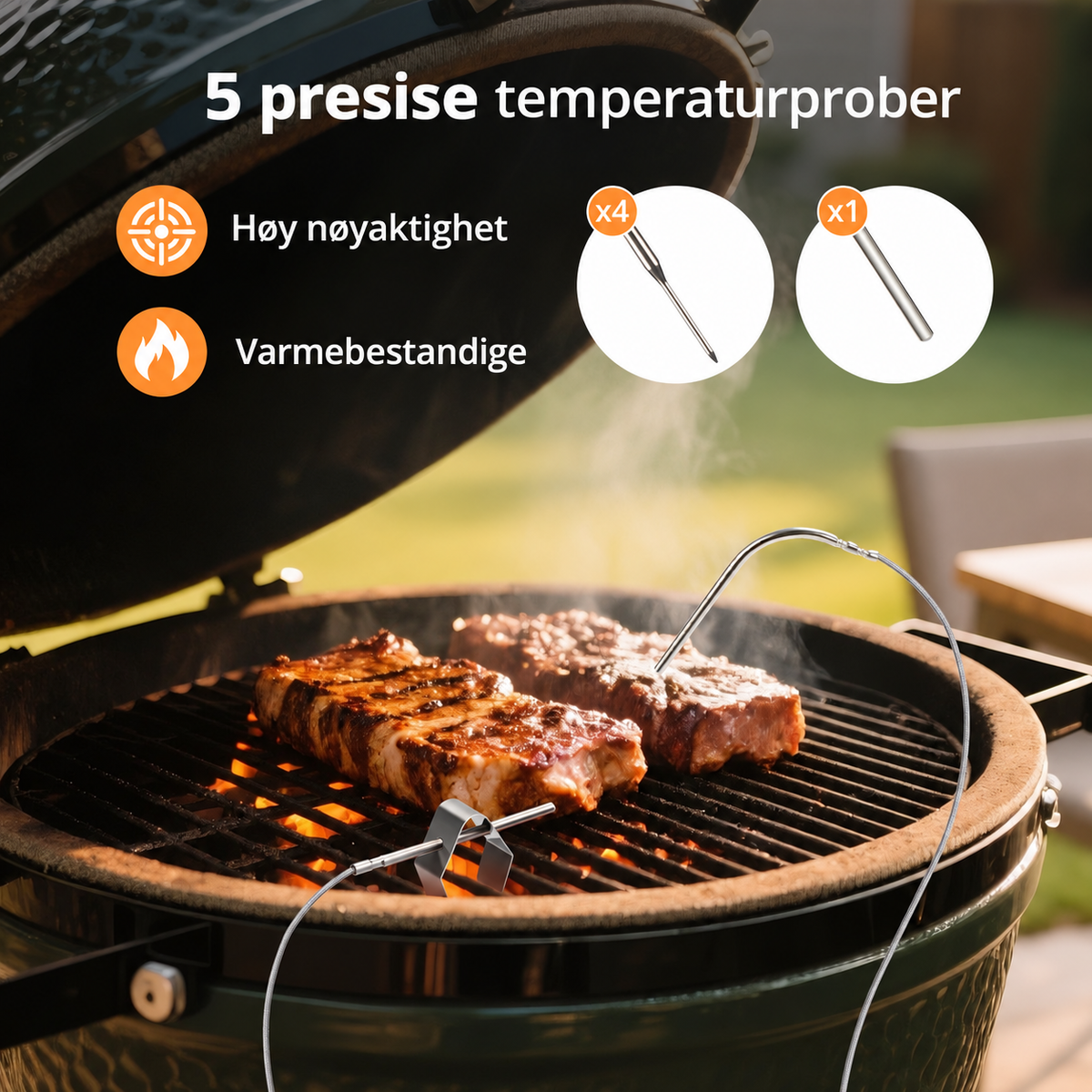 INKBIRD ISC-028BW – temperaturkontroller med vifte til grill og smoker