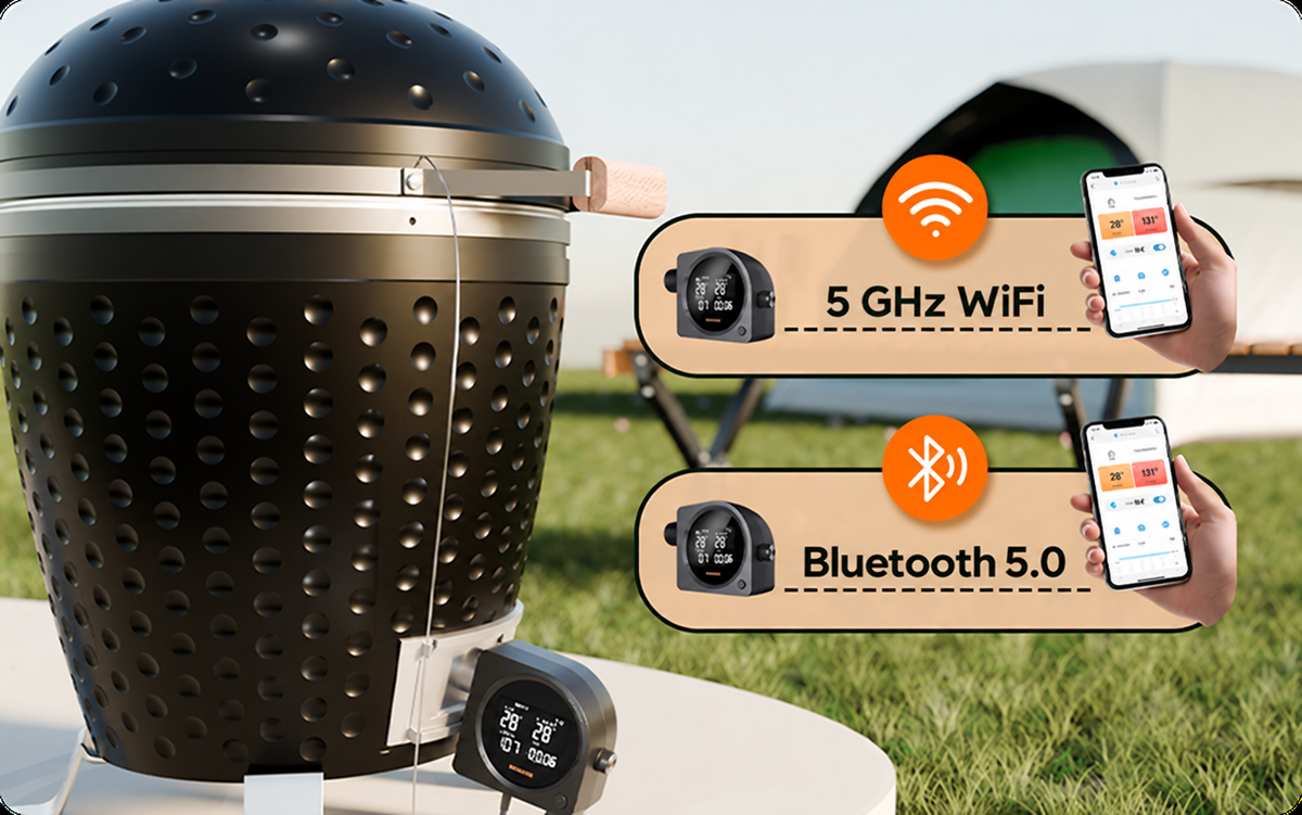 INKBIRD ISC-028BW – temperaturkontroller med vifte til grill og smoker