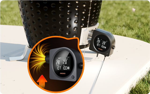 INKBIRD ISC-028BW – temperaturkontroller med vifte til grill og smoker