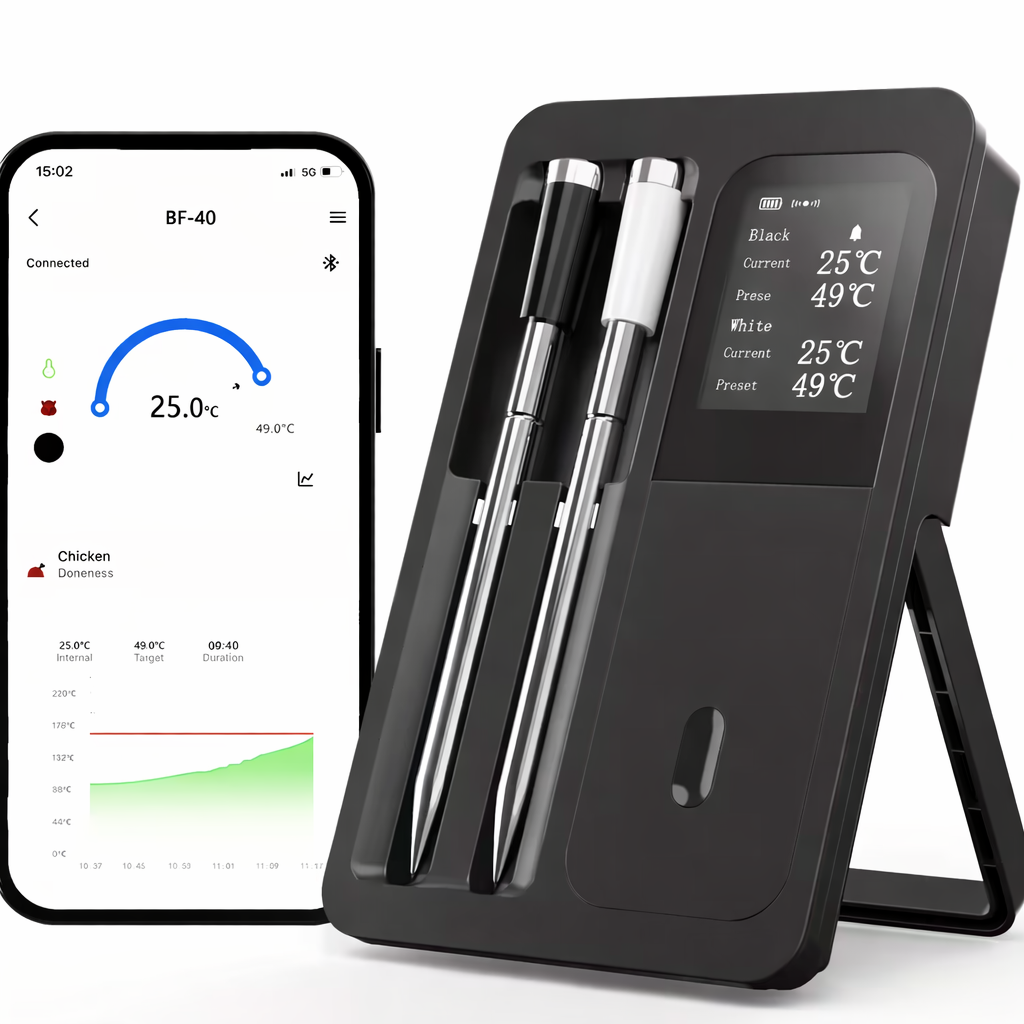 Big Boy BBQ BF40 Trådløst Termometer 2 Prober