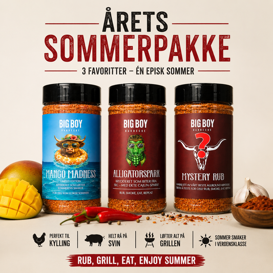 Big Boy BBQ Sommerpakke for BBQ-elskere