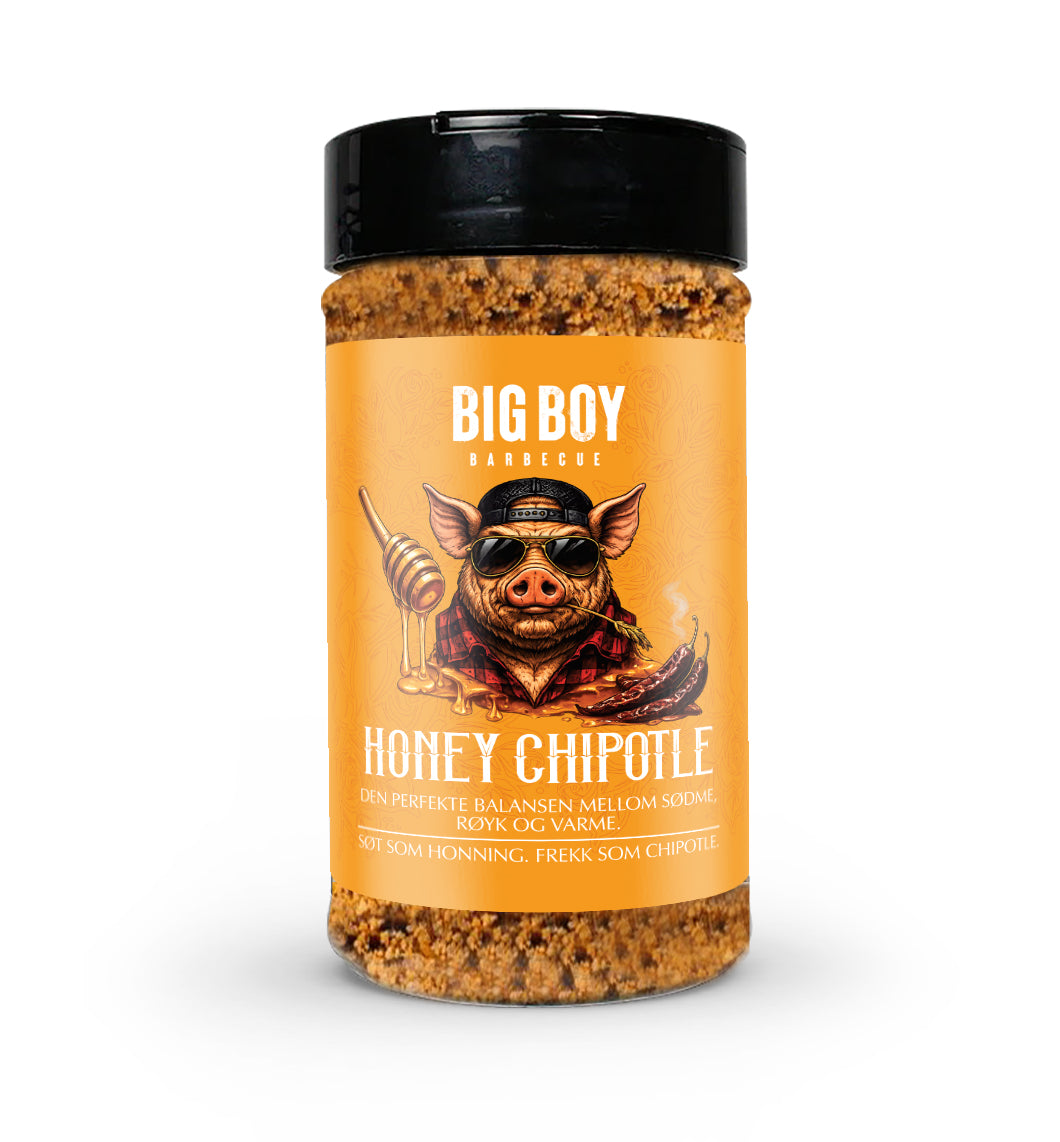 Honey Chipotle BBQ Rub – grillkrydder med honning og chipotle til kylling og svin