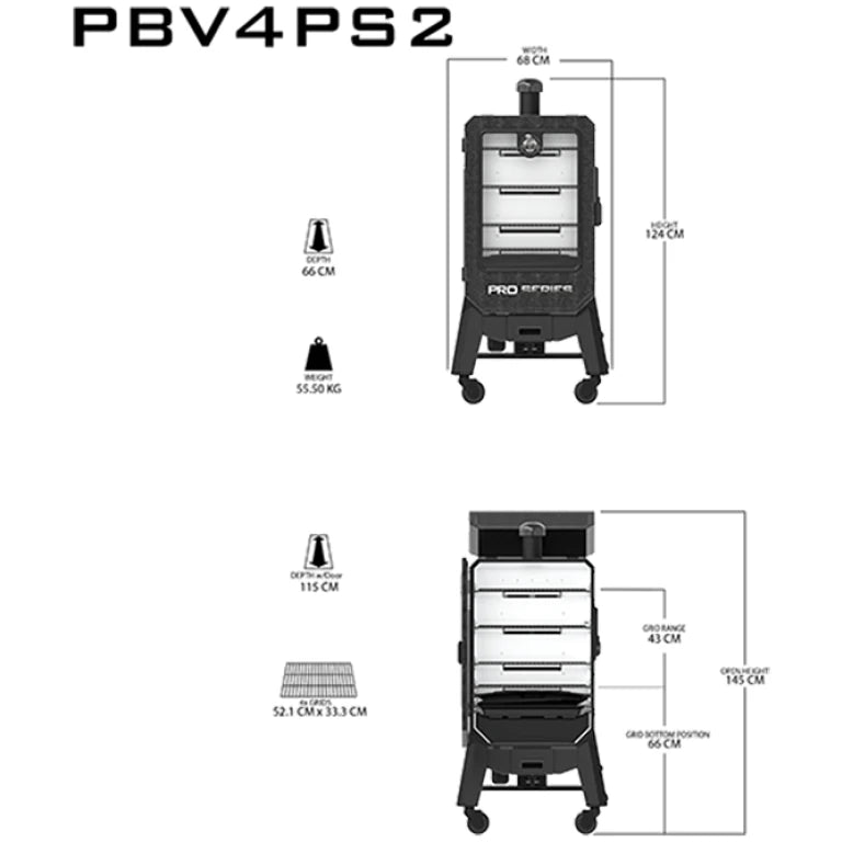 Pit Boss PRO Vertikal Pellets Smoker