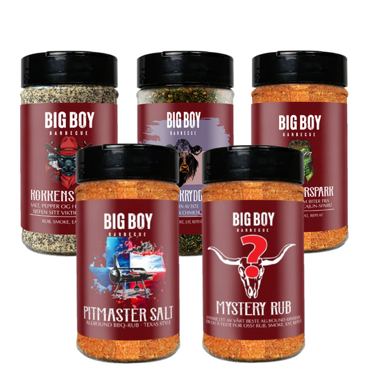 Big Boy BBQ Stor Krydderpakke
