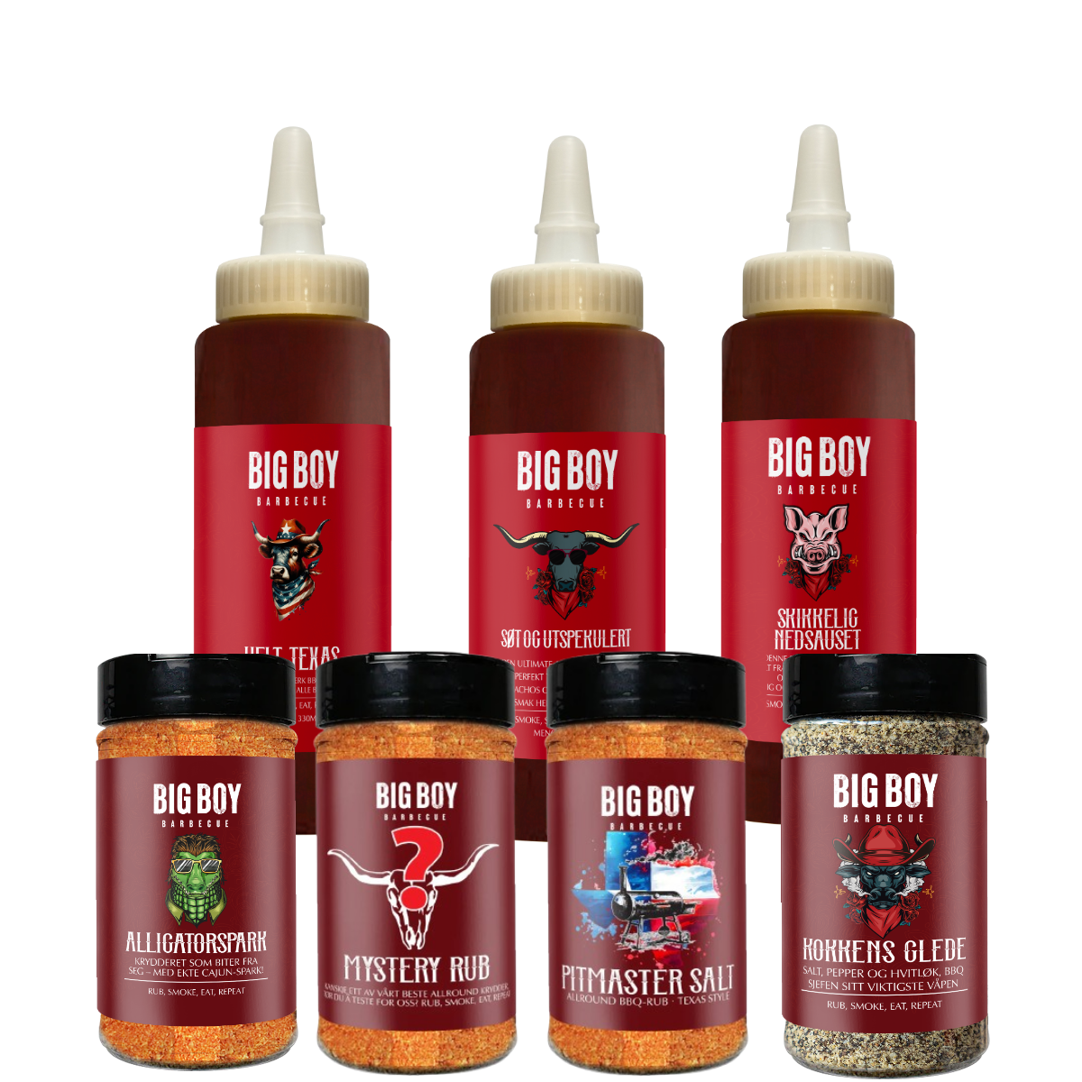 Big Boy BBQ Vinterpakke komplett