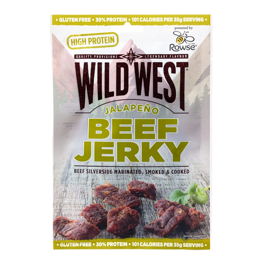 Wild West Beef Jerky Jalapeno 60gr