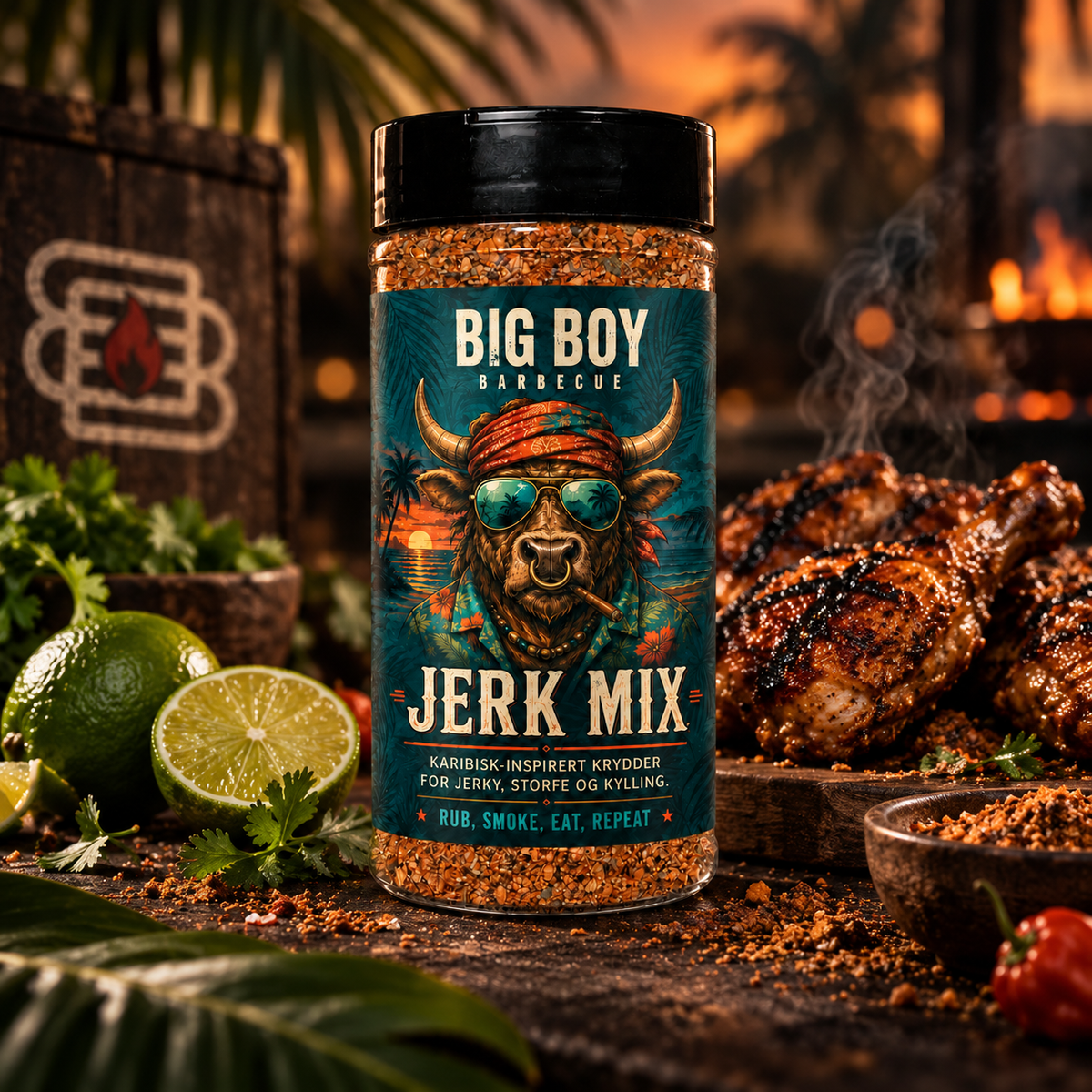 Big Boy BBQ Jerk Mix 230gr