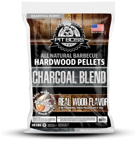 Pit Boss Charcoal Blend Wood Pellets 9KG