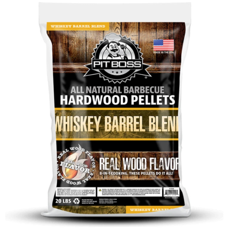 Pit Boss Whiskey Barrel Blend Wood Pellets 9KG