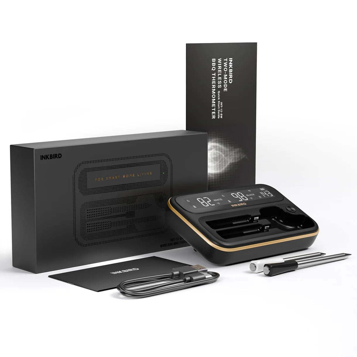 INKBIRD Wifi/Bluetooth 2 prober BBQ Termometer