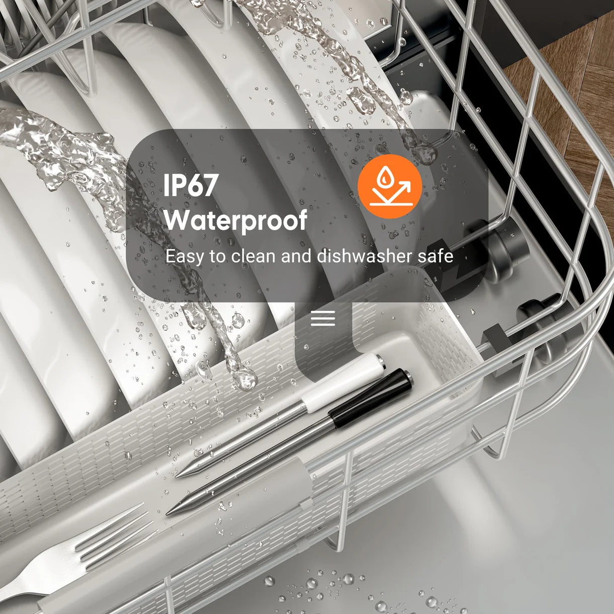 INKBIRD Wifi/Bluetooth 2 prober BBQ Termometer